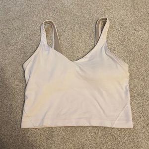 Lululemon align tank top! Color- white, Size- 4